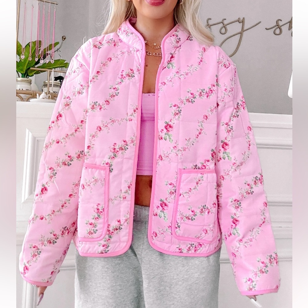 Reversible Floral Jacket
